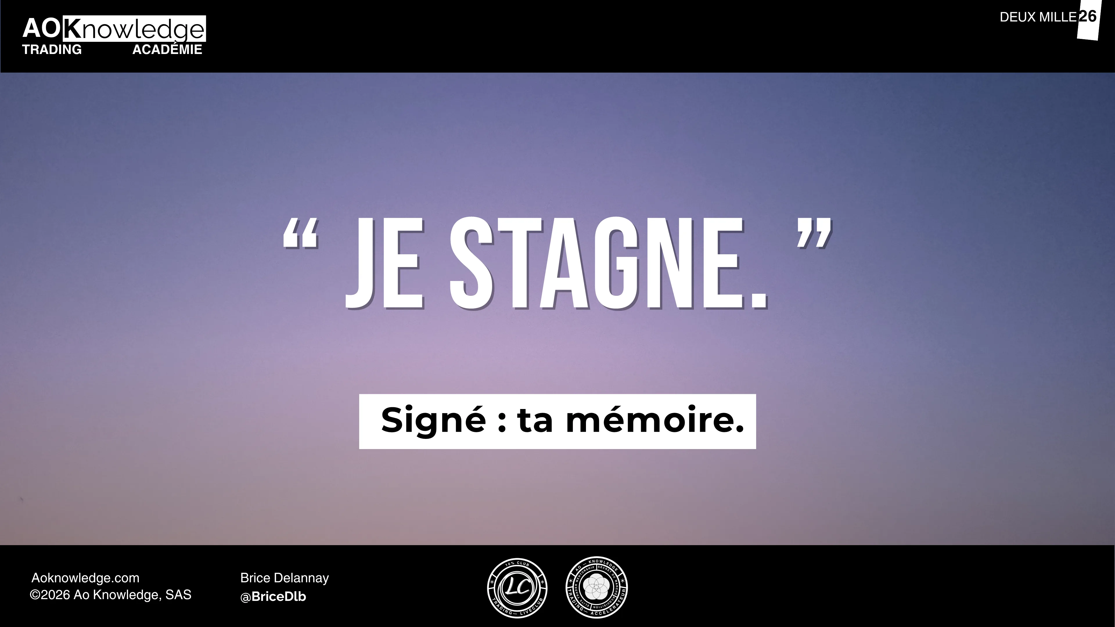 Pourquoi vous ne sentez pas que vous progressez (et ce que l'écrit change)